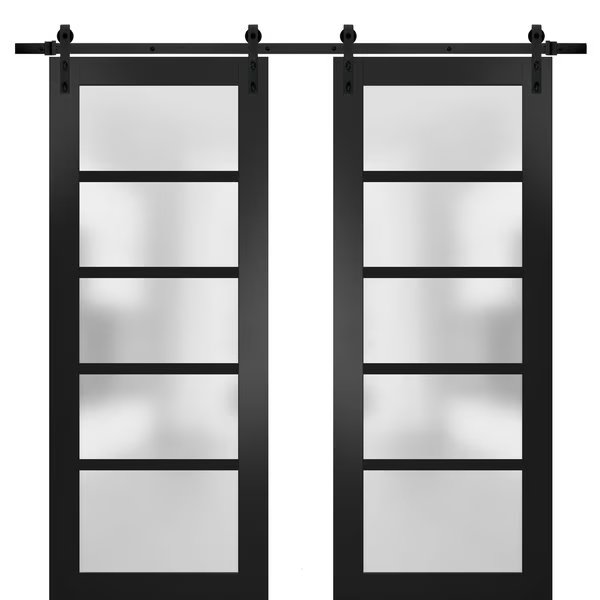 Double Barn Interior Door, 72